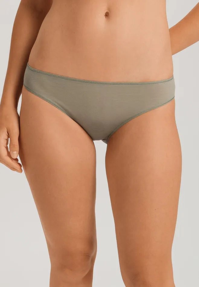 Cotton Bikini Crystal Green Women HANRO Bikini Briefs