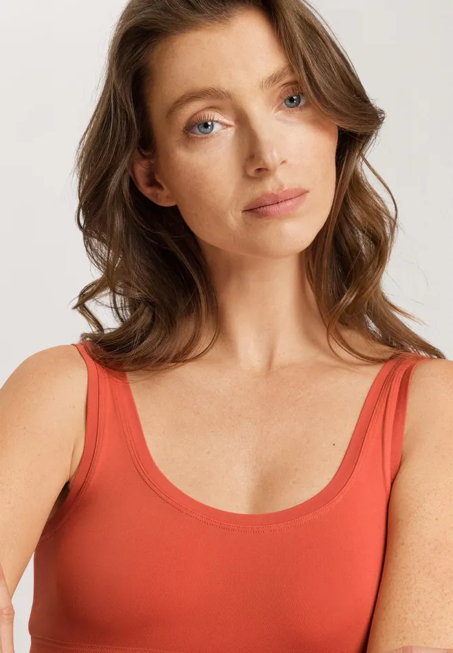 Crop Top Ripe Apple Women HANRO Wireless Bras