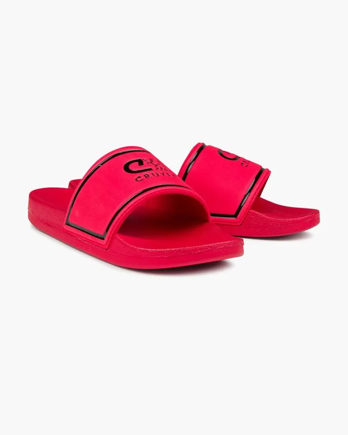 Cruyff Agua Copa 8211 Red 8211 Gommata Red Men Slides Cruyff Agua Copa 8211 Red 8211 Gommata Red Men Slides