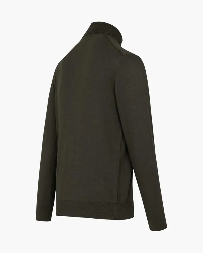 Cruyff Basco Turtle Neck Green Men Sweats and Hoodies Cruyff Basco Turtle Neck Green Men Sweats and Hoodies