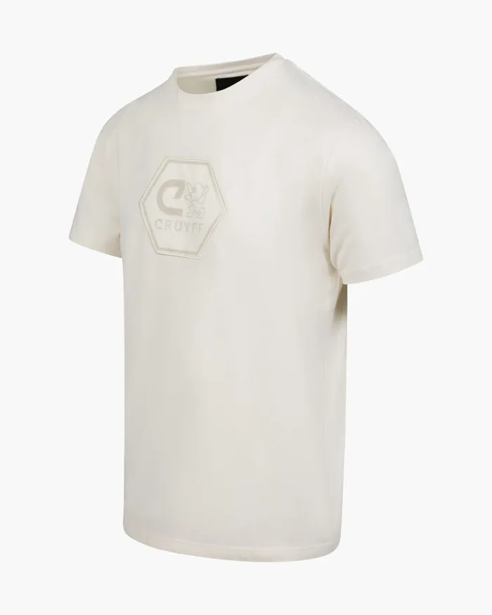 Cruyff CLion Tee Off White Men TShirts and Polo039s Cruyff CLion Tee Off White Men TShirts and Polo039s