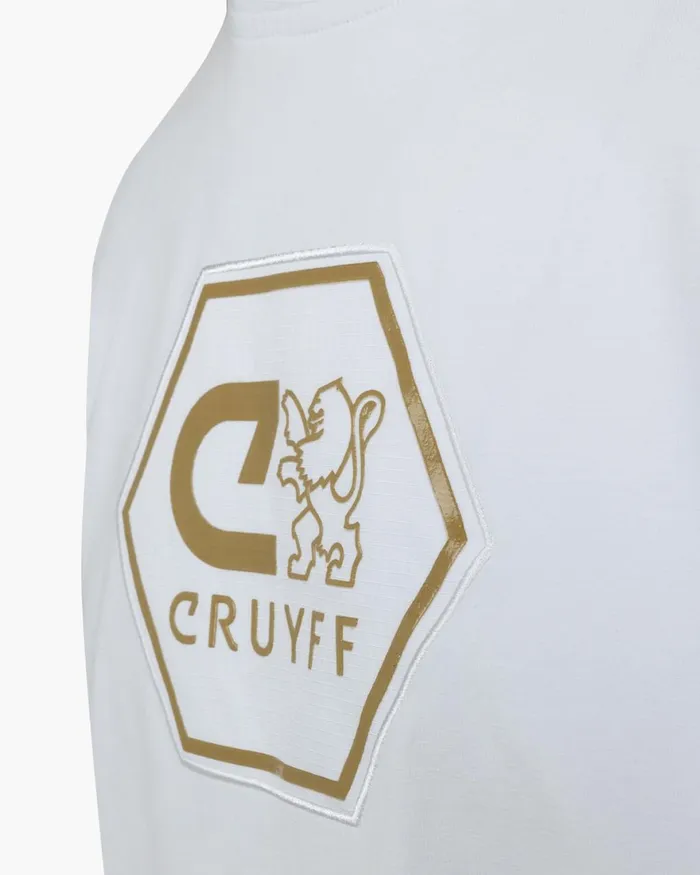 Cruyff CLion Tee Whitegold Men TShirts and Polo039s Cruyff CLion Tee Whitegold Men TShirts and Polo039s