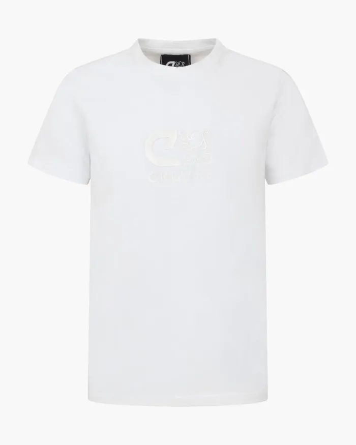 Cruyff Classic Tee White Junior Tshirts