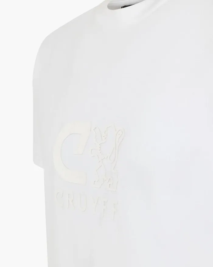 Cruyff Classic Tee White Junior Tshirts Cruyff Classic Tee White Junior Tshirts