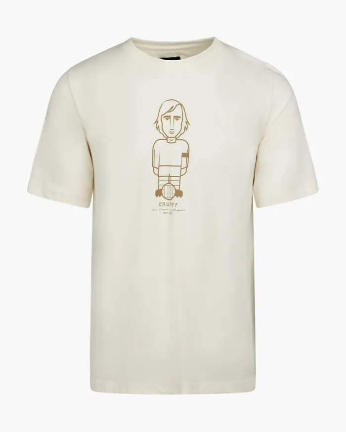 Cruyff Cruyff Avatar Tee Whiteorange Men TShirts and Polo039s