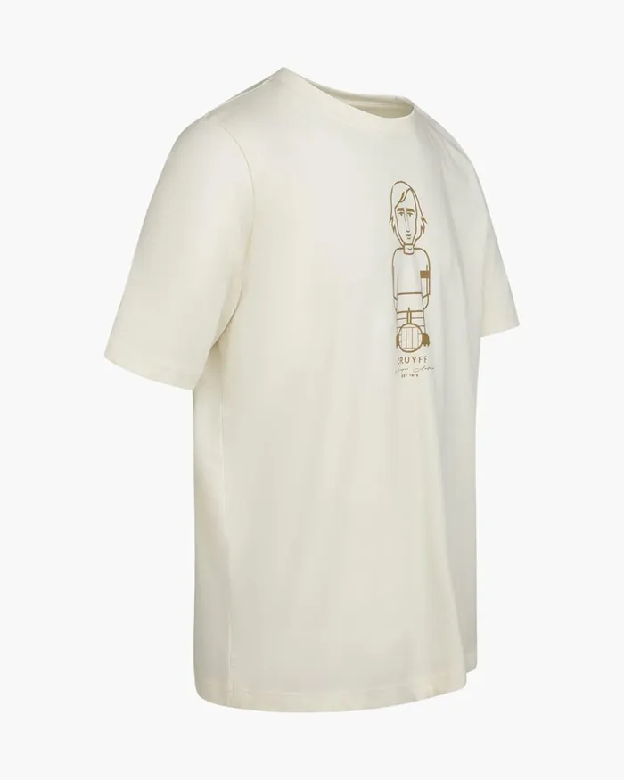 Cruyff Cruyff Avatar Tee Whiteorange Men TShirts and Polo039s Cruyff Cruyff Avatar Tee Whiteorange Men TShirts and Polo039s