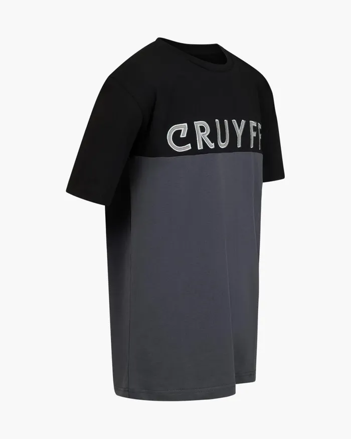 Cruyff Cruyff Tee Black Junior Tshirts Cruyff Cruyff Tee Black Junior Tshirts