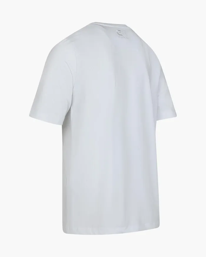Cruyff Cruyff Turn Tee White Men TShirts and Polo039s Cruyff Cruyff Turn Tee White Men TShirts and Polo039s