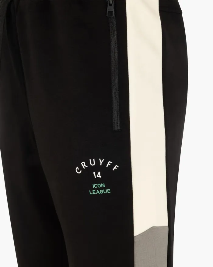 Cruyff League 14 Jogger Black Men Bottoms Cruyff League 14 Jogger Black Men Bottoms