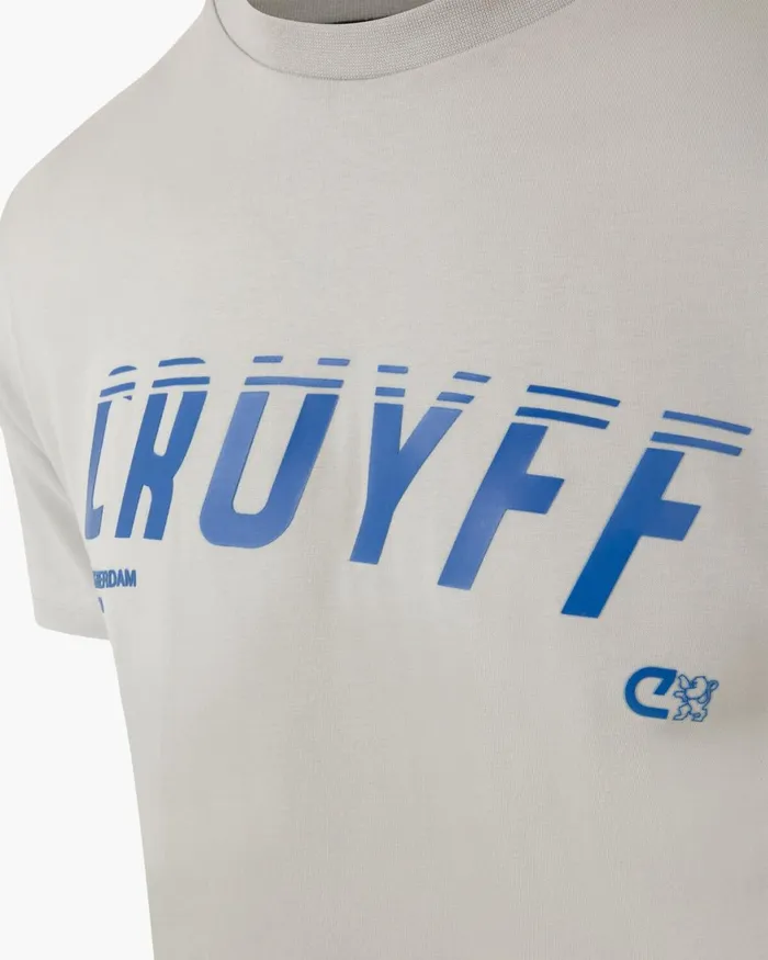 Cruyff League Tee Grey Men TShirts and Polo039s Cruyff League Tee Grey Men TShirts and Polo039s