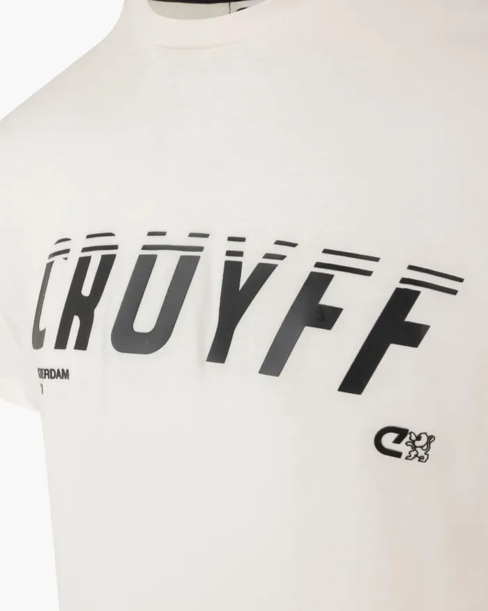 Cruyff League Tee White Men TShirts and Polo039s Cruyff League Tee White Men TShirts and Polo039s