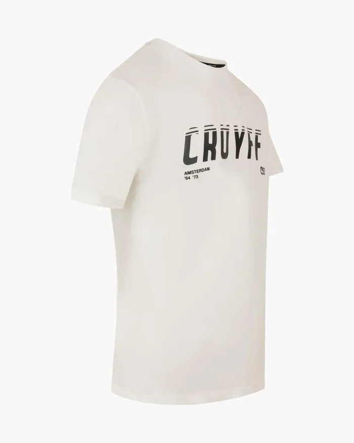 Cruyff League Tee White Men TShirts and Polo039s Cruyff League Tee White Men TShirts and Polo039s