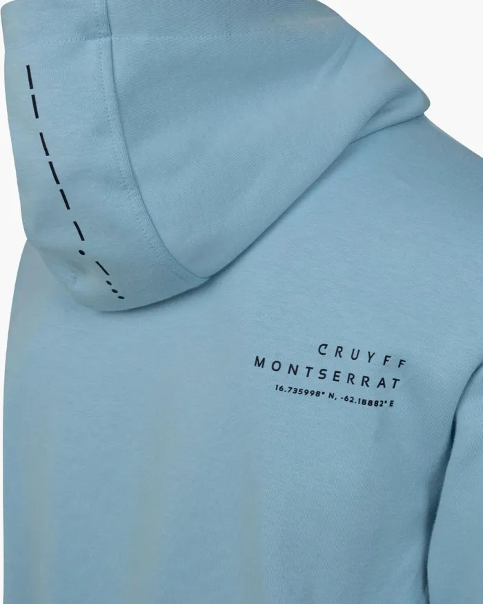 Cruyff Montserrat Peak OTH Sky Light Blue Men Sweats and Hoodies Cruyff Montserrat Peak OTH Sky Light Blue Men Sweats and Hoodies