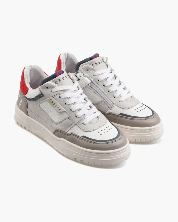 Cruyff Nemes Mid Greyred Junior Sneakers Cruyff Nemes Mid Greyred Junior Sneakers