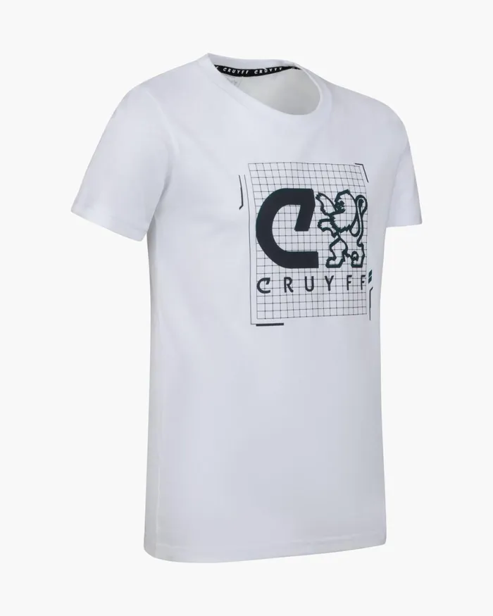 Cruyff Perform SS Top White Junior Tshirts Cruyff Perform SS Top White Junior Tshirts