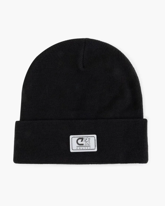 Cruyff Power Beanie Black Accessories Beanies