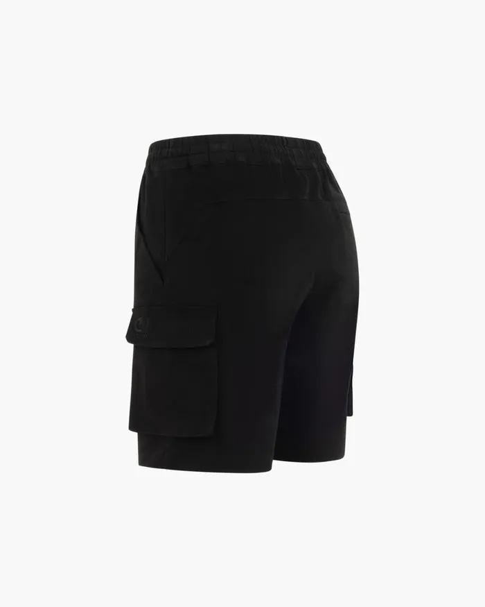 Cruyff Twill Cargo Short Black Men Bottoms Cruyff Twill Cargo Short Black Men Bottoms