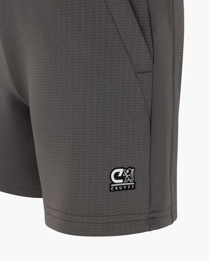 Cruyff Vital Shorts Grey Junior Bottoms Cruyff Vital Shorts Grey Junior Bottoms