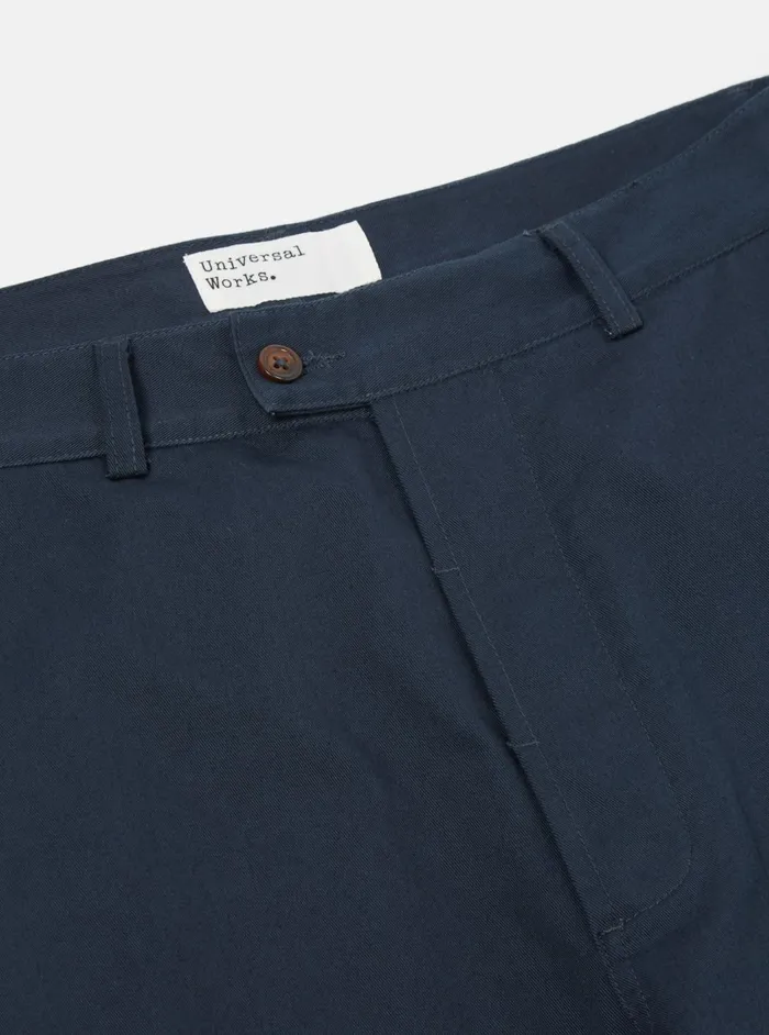 Curved Pant In Navy Twill Men Universal Works Suiting