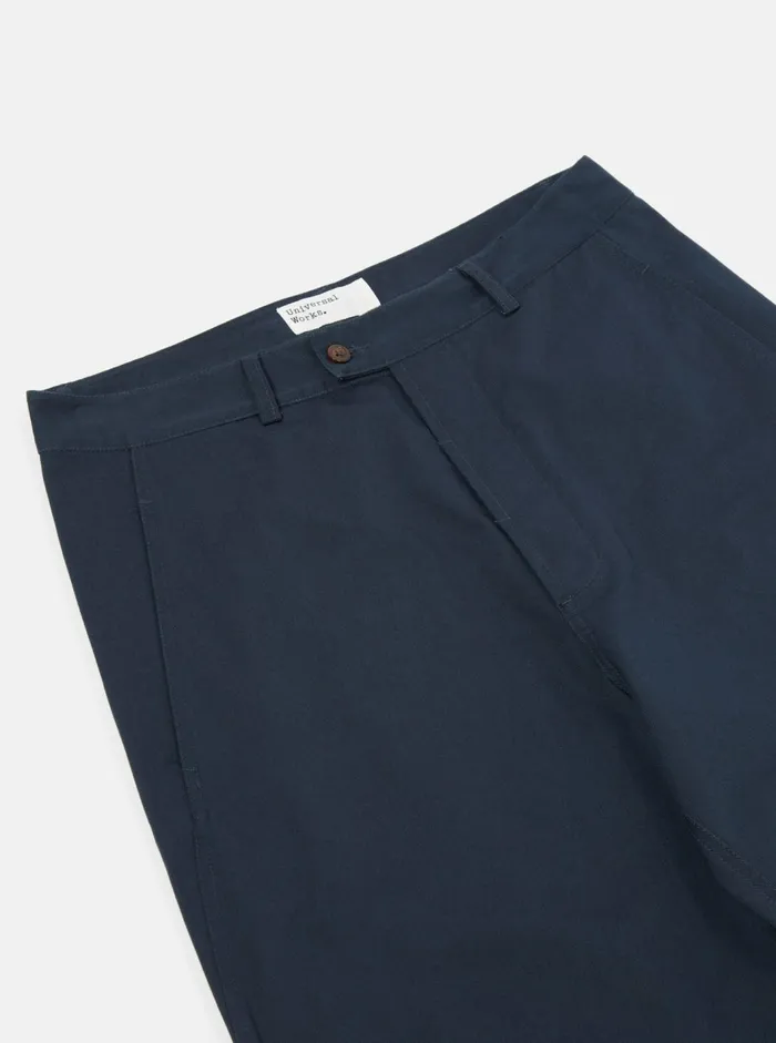 Curved Pant In Navy Twill Men Universal Works Suiting