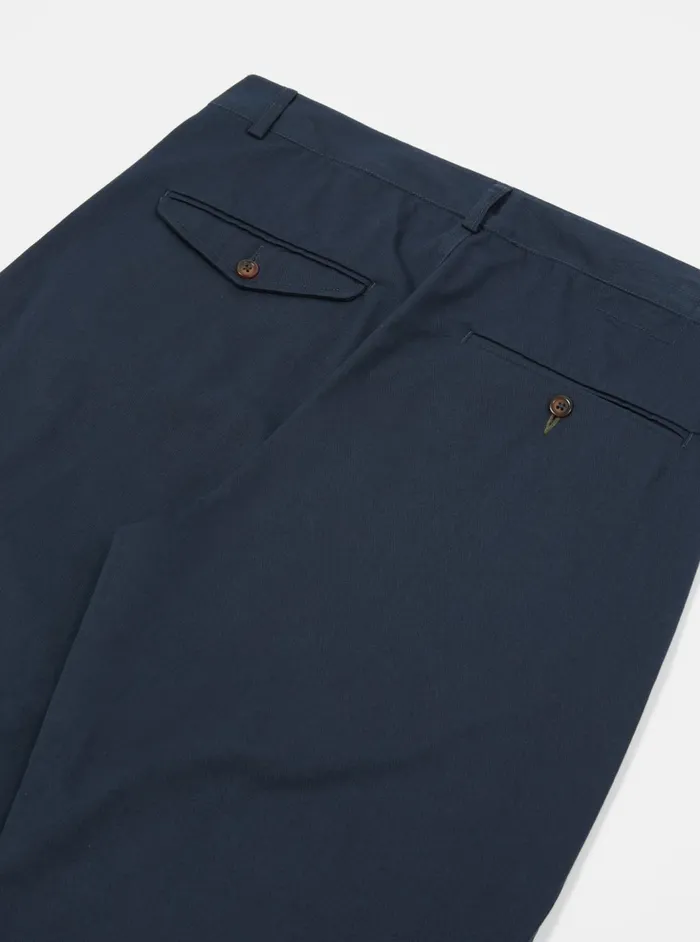 Curved Pant In Navy Twill Men Universal Works Suiting