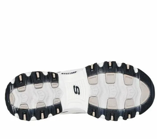 D039Lites 8211 Retro Rewind Natural Black Women SKECHERS Lace Up