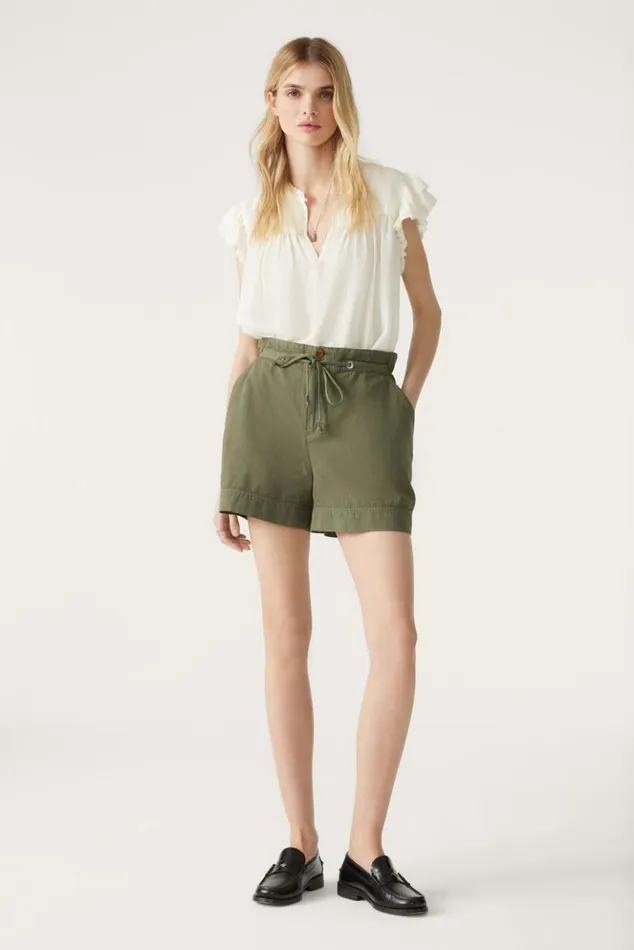 DasyPleated Shorts Clothing Baandsh Skirts and Shorts