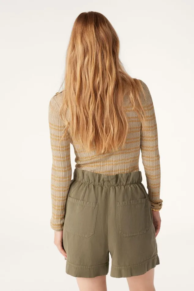 DasyPleated Shorts Clothing Baandsh Skirts and Shorts
