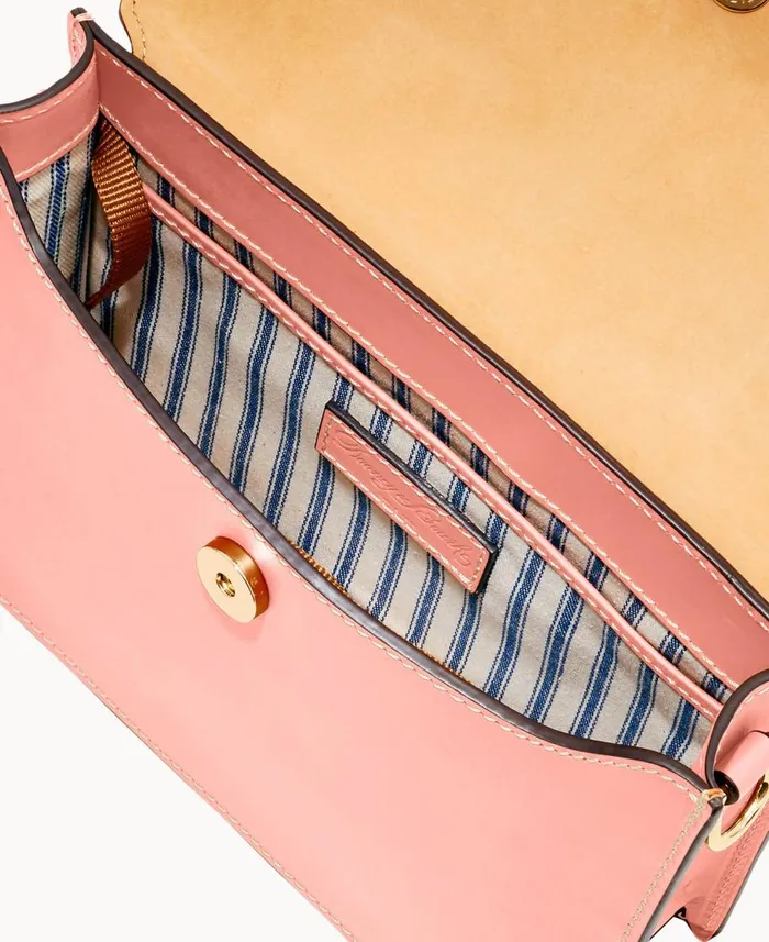 Dooney and Bourke Crossbodies Beacon East West Flap Crossbody Light Pink 8211 WomenMen Dooney and Bourke Crossbodies Beacon East West Flap Crossbody Light Pink 8211 WomenMen