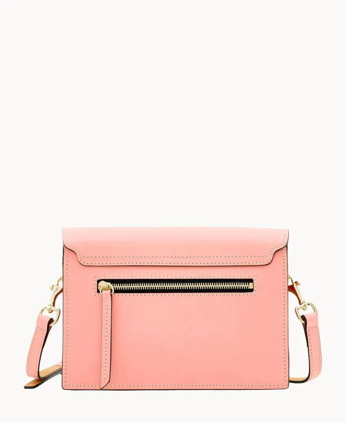 Dooney and Bourke Crossbodies Beacon East West Flap Crossbody Light Pink 8211 WomenMen Dooney and Bourke Crossbodies Beacon East West Flap Crossbody Light Pink 8211 WomenMen