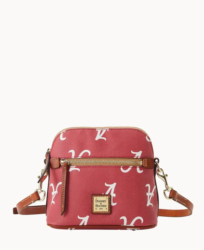 Dooney and Bourke Crossbodies Collegiate University Of Alabama Domed Crossbody Alabama 8211 WomenMen