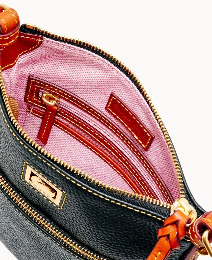 Dooney and Bourke Crossbodies Dillen Letter Carrier Black 8211 WomenMen