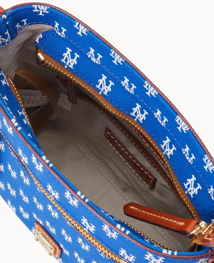 Dooney and Bourke Crossbodies MLB Mets Small Zip Crossbody Mets 8211 WomenMen Dooney and Bourke Crossbodies MLB Mets Small Zip Crossbody Mets 8211 WomenMen