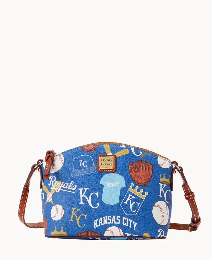 Dooney and Bourke Crossbodies MLB Royals Suki Crossbody Royals 8211 WomenMen