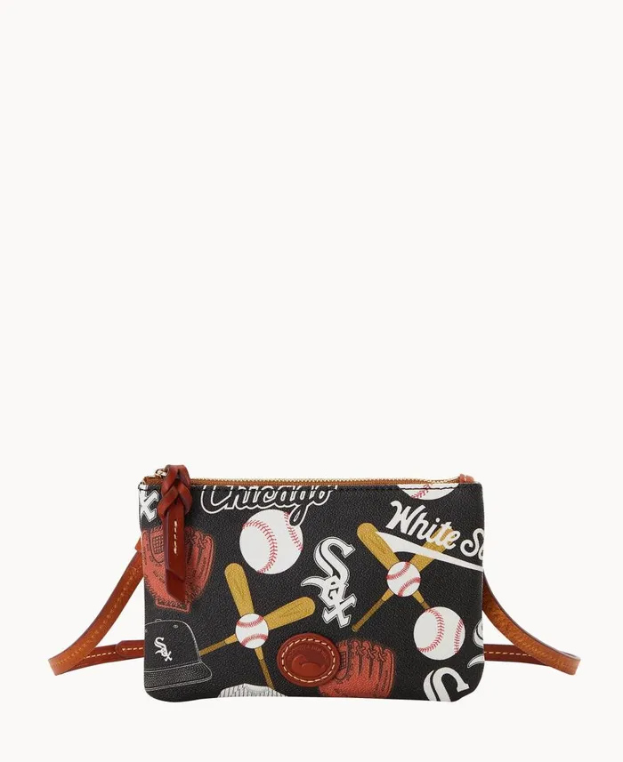 Dooney and Bourke Crossbodies MLB White Sox Top Zip Crossbody White Sox 8211 WomenMen Dooney and Bourke Crossbodies MLB White Sox Top Zip Crossbody White Sox 8211 WomenMen