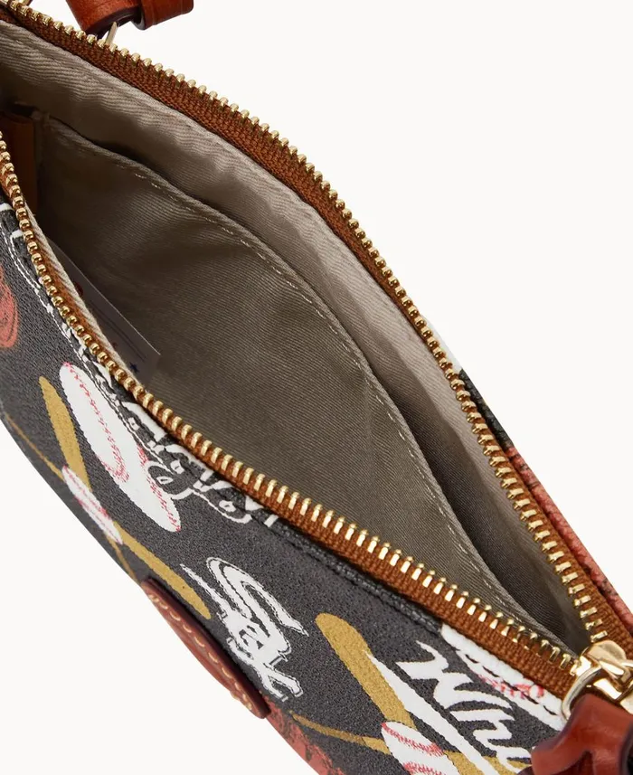 Dooney and Bourke Crossbodies MLB White Sox Top Zip Crossbody White Sox 8211 WomenMen Dooney and Bourke Crossbodies MLB White Sox Top Zip Crossbody White Sox 8211 WomenMen