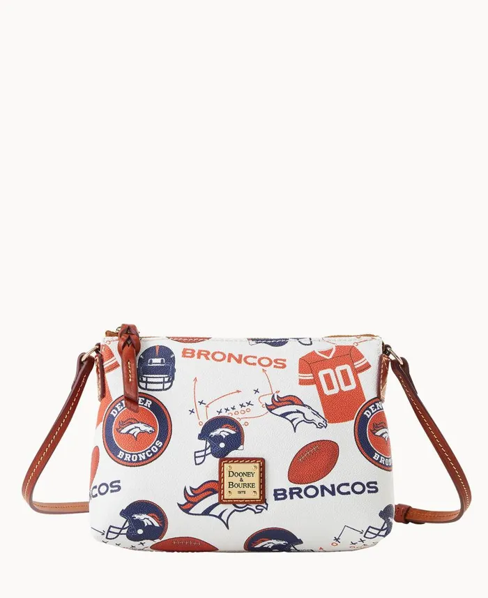 Dooney and Bourke Crossbodies NFL Broncos Crossbody Pouchette Broncos 8211 WomenMen Dooney and Bourke Crossbodies NFL Broncos Crossbody Pouchette Broncos 8211 WomenMen