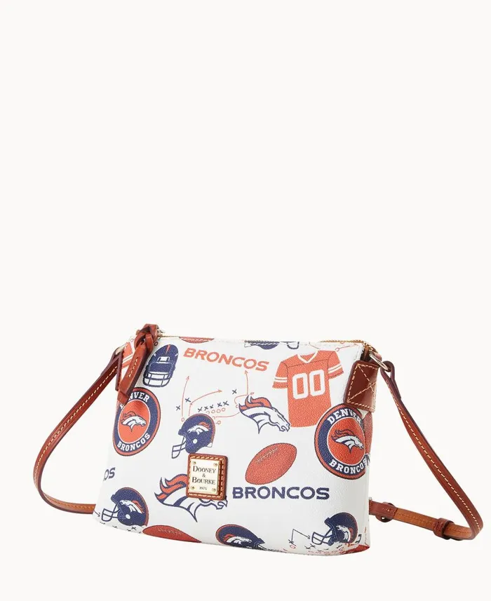 Dooney and Bourke Crossbodies NFL Broncos Crossbody Pouchette Broncos 8211 WomenMen Dooney and Bourke Crossbodies NFL Broncos Crossbody Pouchette Broncos 8211 WomenMen