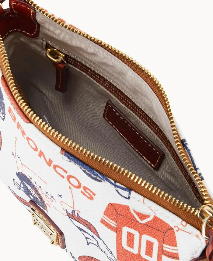 Dooney and Bourke Crossbodies NFL Broncos Crossbody Pouchette Broncos 8211 WomenMen Dooney and Bourke Crossbodies NFL Broncos Crossbody Pouchette Broncos 8211 WomenMen