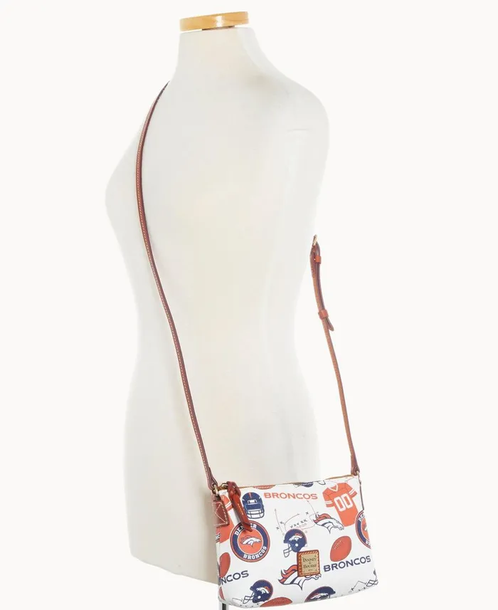 Dooney and Bourke Crossbodies NFL Broncos Crossbody Pouchette Broncos 8211 WomenMen Dooney and Bourke Crossbodies NFL Broncos Crossbody Pouchette Broncos 8211 WomenMen