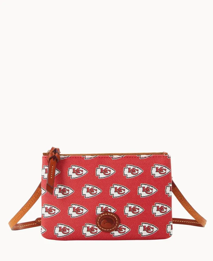 Dooney and Bourke Crossbodies NFL Chiefs Top Zip Crossbody Chiefs 8211 WomenMen Dooney and Bourke Crossbodies NFL Chiefs Top Zip Crossbody Chiefs 8211 WomenMen
