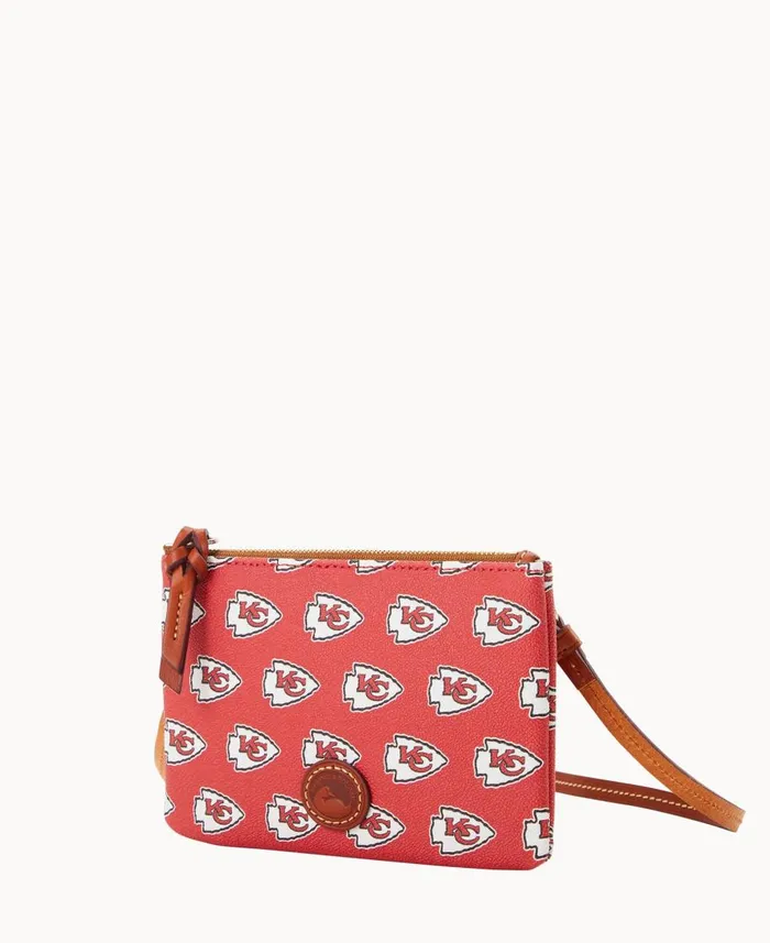 Dooney and Bourke Crossbodies NFL Chiefs Top Zip Crossbody Chiefs 8211 WomenMen Dooney and Bourke Crossbodies NFL Chiefs Top Zip Crossbody Chiefs 8211 WomenMen