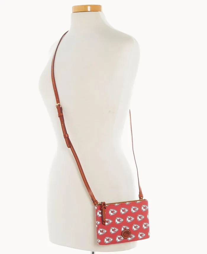 Dooney and Bourke Crossbodies NFL Chiefs Top Zip Crossbody Chiefs 8211 WomenMen Dooney and Bourke Crossbodies NFL Chiefs Top Zip Crossbody Chiefs 8211 WomenMen