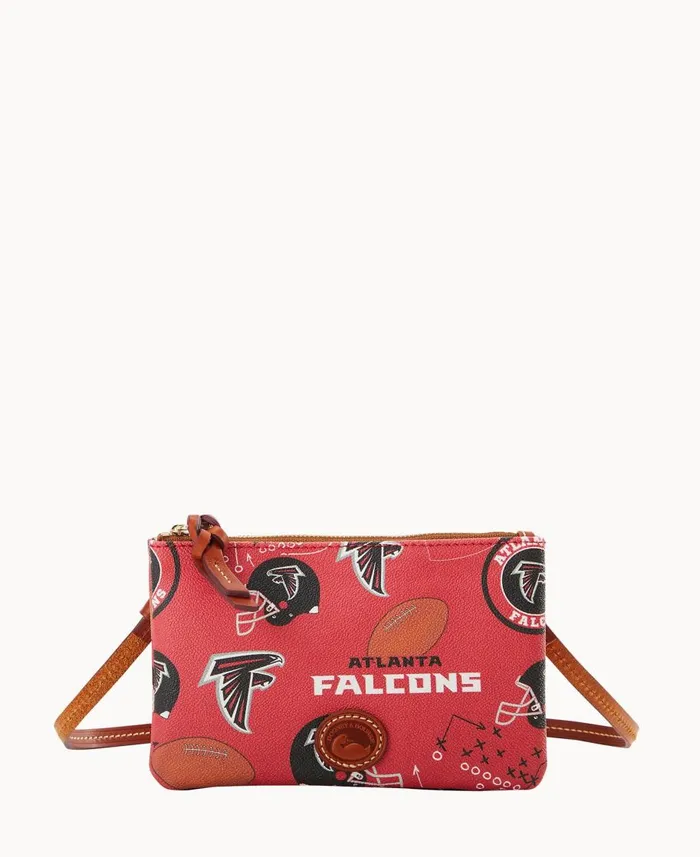 Dooney and Bourke Crossbodies NFL Falcons Top Zip Crossbody Falcons 8211 WomenMen Dooney and Bourke Crossbodies NFL Falcons Top Zip Crossbody Falcons 8211 WomenMen