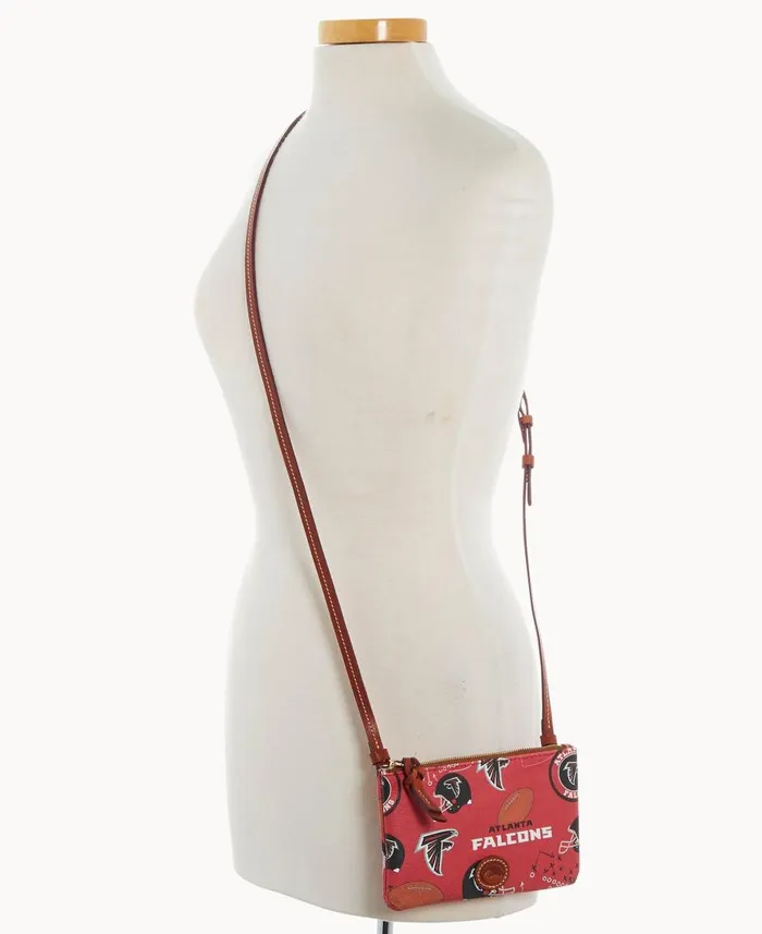 Dooney and Bourke Crossbodies NFL Falcons Top Zip Crossbody Falcons 8211 WomenMen Dooney and Bourke Crossbodies NFL Falcons Top Zip Crossbody Falcons 8211 WomenMen