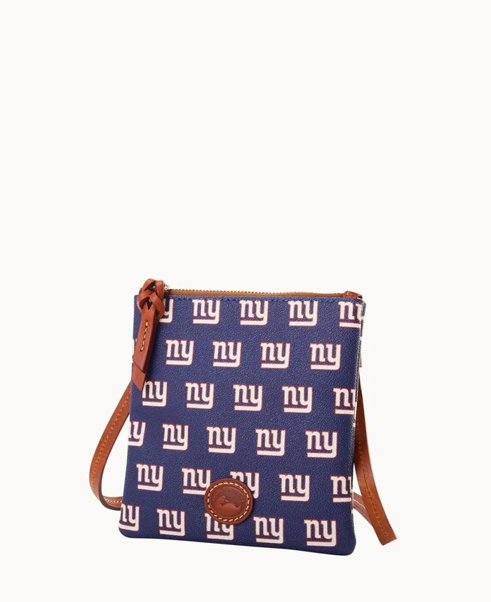 Dooney and Bourke Crossbodies NFL NY Giants Small North South Top Zip Crossbody Giants 8211 WomenMen Dooney and Bourke Crossbodies NFL NY Giants Small North South Top Zip Crossbody Giants 8211 WomenMen