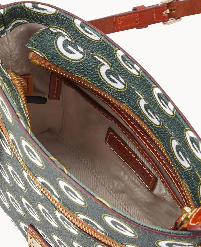 Dooney and Bourke Crossbodies NFL Packers Small Zip Crossbody Packers 8211 WomenMen Dooney and Bourke Crossbodies NFL Packers Small Zip Crossbody Packers 8211 WomenMen