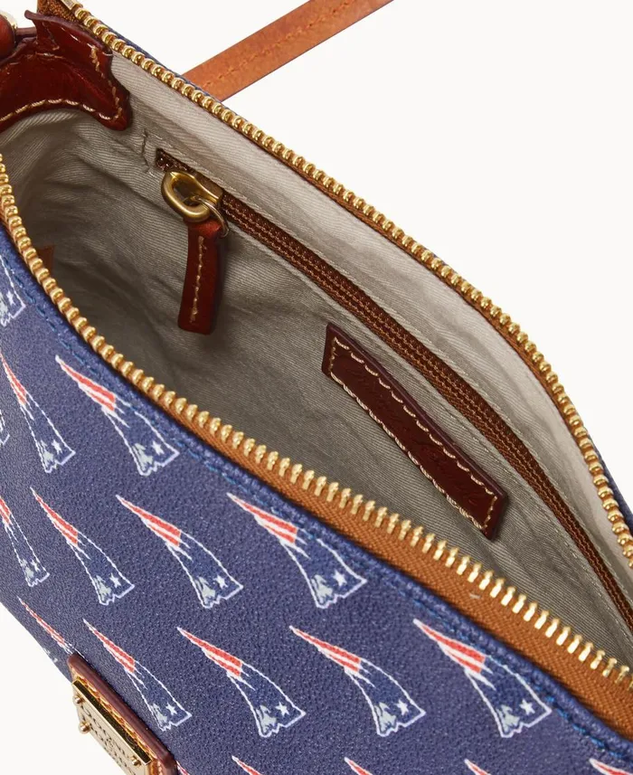 Dooney and Bourke Crossbodies NFL Patriots Crossbody Pouchette Patriots 8211 WomenMen Dooney and Bourke Crossbodies NFL Patriots Crossbody Pouchette Patriots 8211 WomenMen