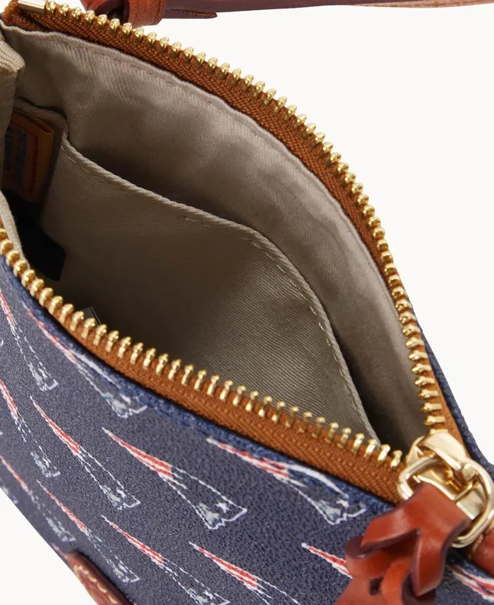 Dooney and Bourke Crossbodies NFL Patriots Small North South Top Zip Crossbody Patriots 8211 WomenMen Dooney and Bourke Crossbodies NFL Patriots Small North South Top Zip Crossbody Patriots 8211 WomenMen