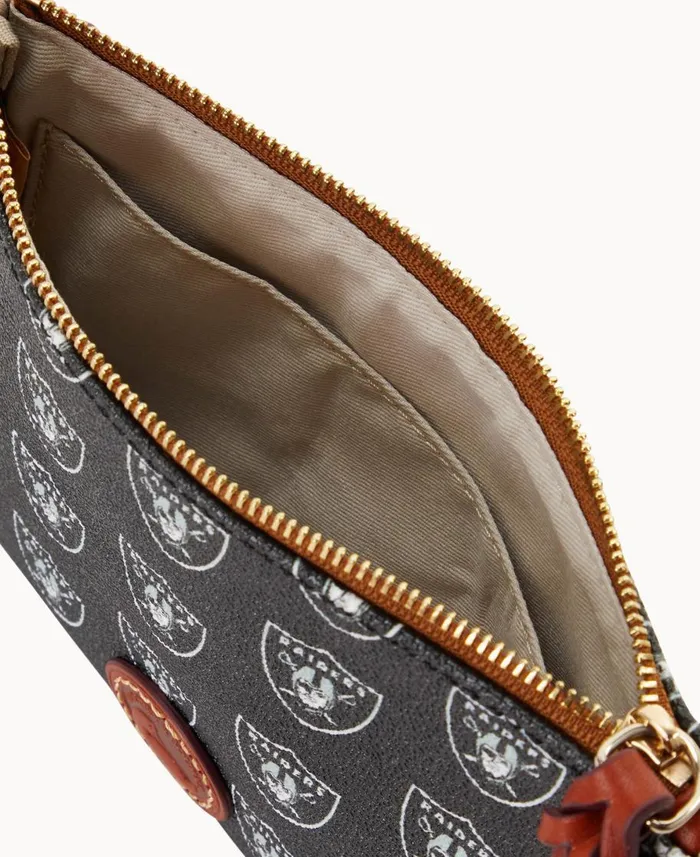 Dooney and Bourke Crossbodies NFL Raiders Top Zip Crossbody Raiders 8211 WomenMen Dooney and Bourke Crossbodies NFL Raiders Top Zip Crossbody Raiders 8211 WomenMen